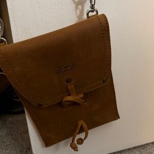 Saddleback Leather crossbody/satchel